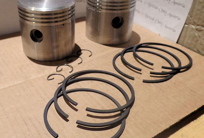 JAP J.A.P. Zweizylinder SV Kolben Brough Superior/Zenith/Coventry Eagle +060 /Paar