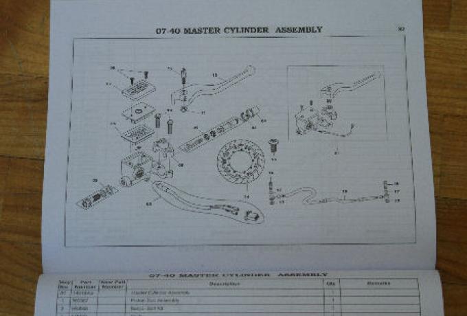 Royal Enfield Bullet Spare Parts Catalogue | BRITISH Only ...