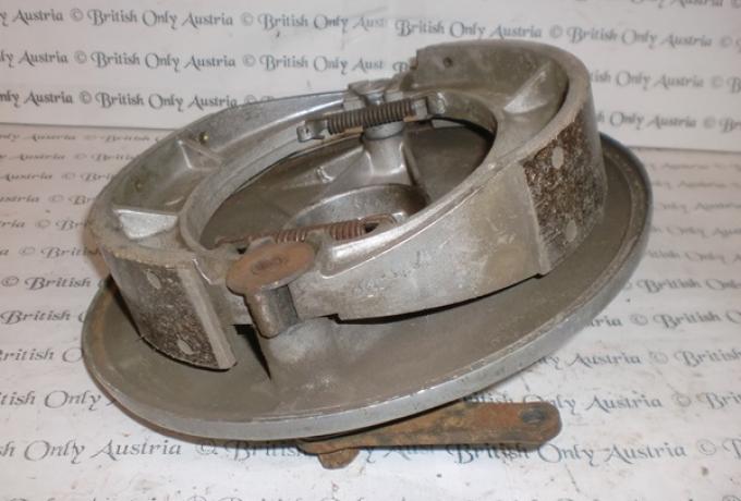 Ajs/Matchless 1955-. Brake Anchor Plate with Brake Shoes W1704/5 used