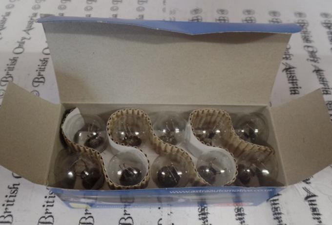 Rear Light/Brake Light Bulb BOX, 10 Bulbs 6V 18/5W