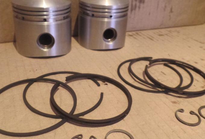 AJS/Matchless Pistons Twin 1949-59 Mod. 20. G9.Clubman +40 /Pair. 500 cc