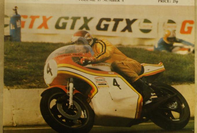 Motorcycle sport Volume 17 number 4, Brochure