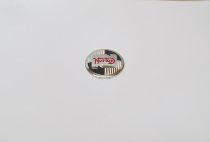 Norton Badge for Timing Cover round