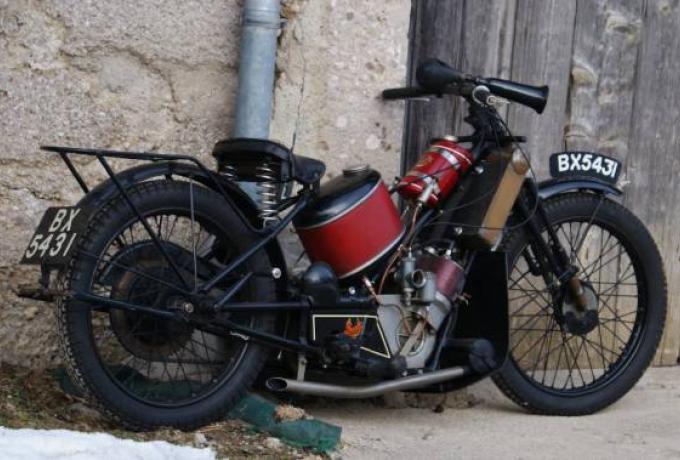 Scott 2-speed 1925. 600cc