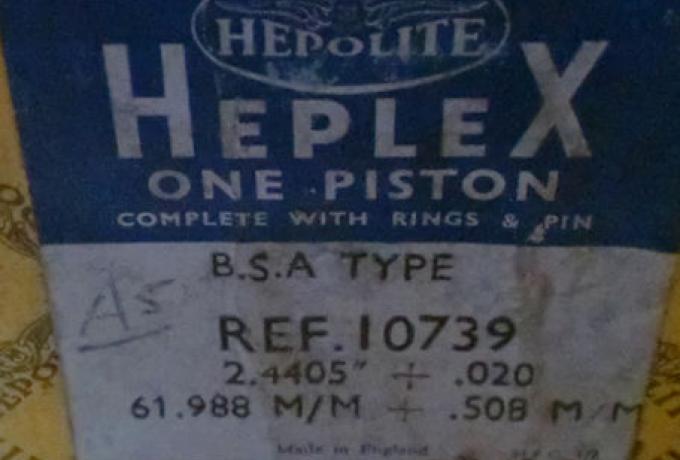 BSA Hepolite Piston NOS 1949/50 500 cc +20