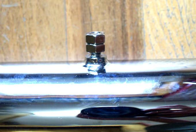 AJS/Matchless G3L Auspuffanlage 350ccm  1949- Starrahmen, Alu Kopf 1 1/2" - 38mm