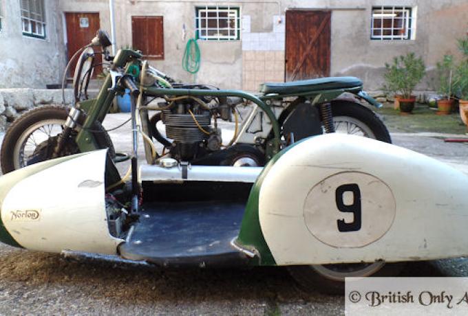 Norton Manx 500 cc First owner, Eric Oliver