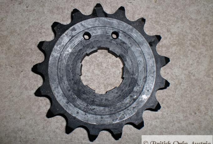 AMC,Norton,  Norton 16H, frühe ES2, Mod.18, Getrieberitzel  17Z.