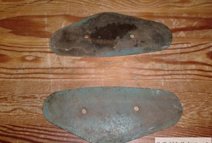 Knee pad Mounting Plate / Pair used