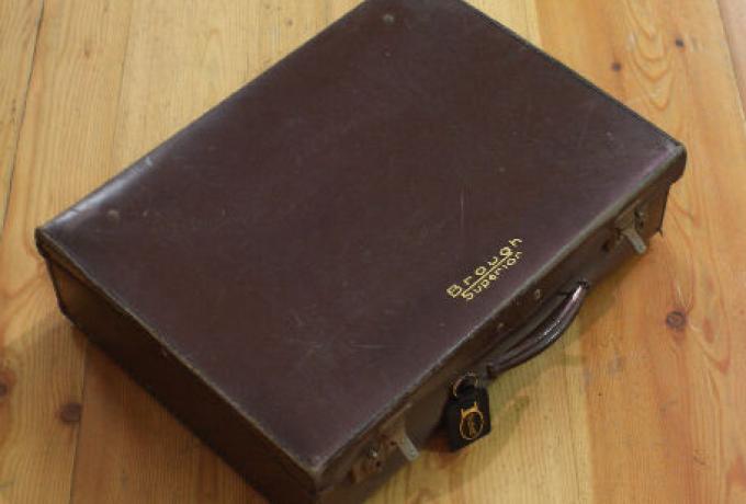 Brough Superior Vintage Leatherette Suitcase