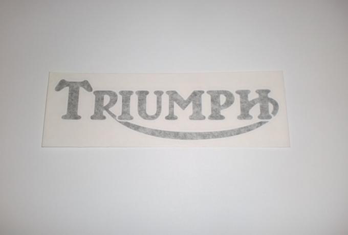 Triumph Tank Sticker 1971 on