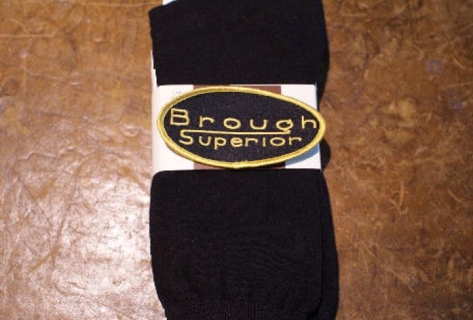Brough Superior 3x pairs Black Socks 