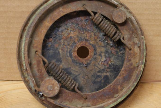 Bremsplatte 6" m. Bremsschuhen gebraucht