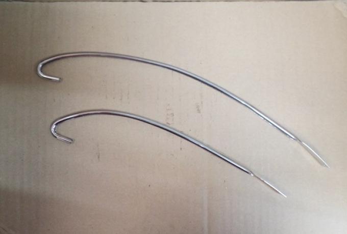 BSA A65 Petrol Tank Strips Set 4 Gallon