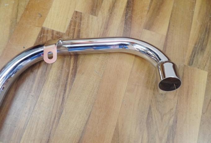 Velocette Auspuffrohr Alu Kopf 1950-53