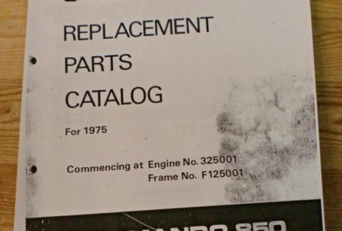 Norton Commando 850 Mk. III Replacement Parts Catalog