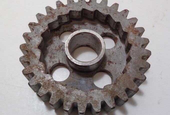 Norton16H Kickstart Ratchet Gear N 8045, 29T. used