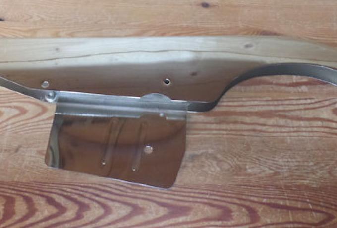 BSA A65 Rear Chain Guard , Chrome 1965-68