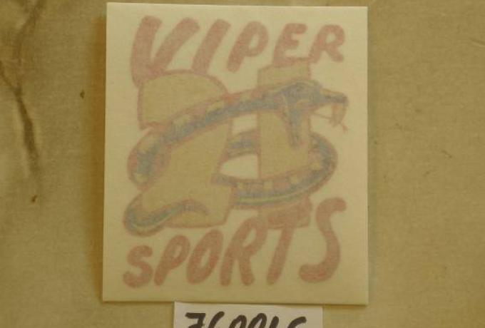 Velocette Viper Sports 21 (Export) Aufkleber 