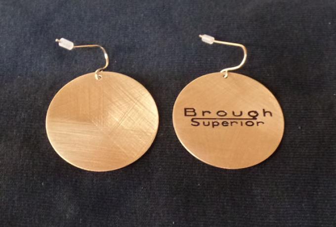 Brough Superior Ohranhänger / Ohrringe