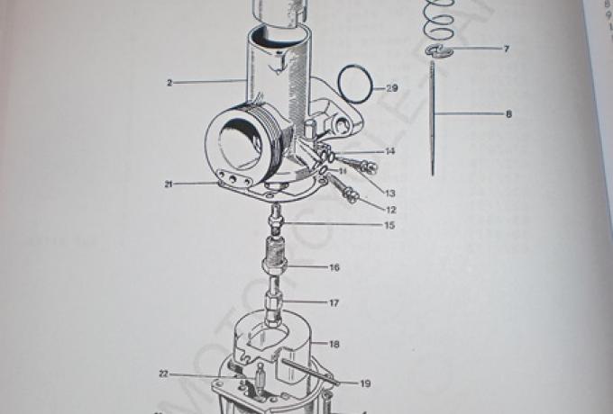 Triumph T140V,TR7RV Teilebuch 1978