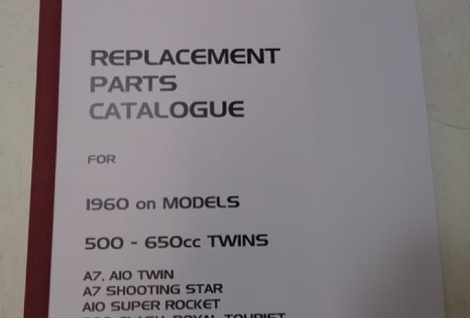 BSA Parts Book A7/A10 1960-