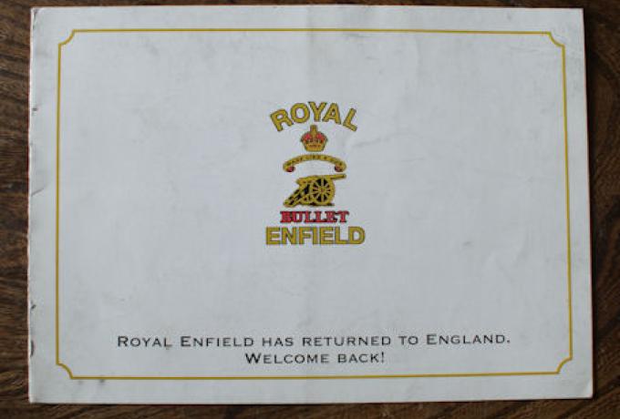 Royal Enfield Bullet, Prospekt