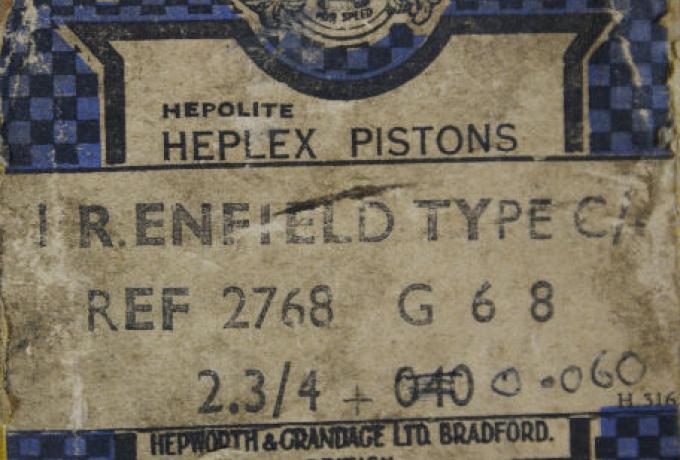 Royal Enfield Piston 2768 +60 Hepolite Heplex