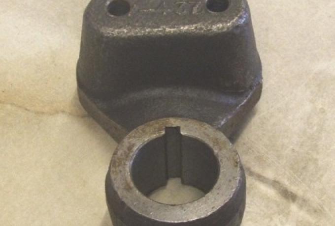 Triumph Schaltplatte-4-Gang Index Quadrant 