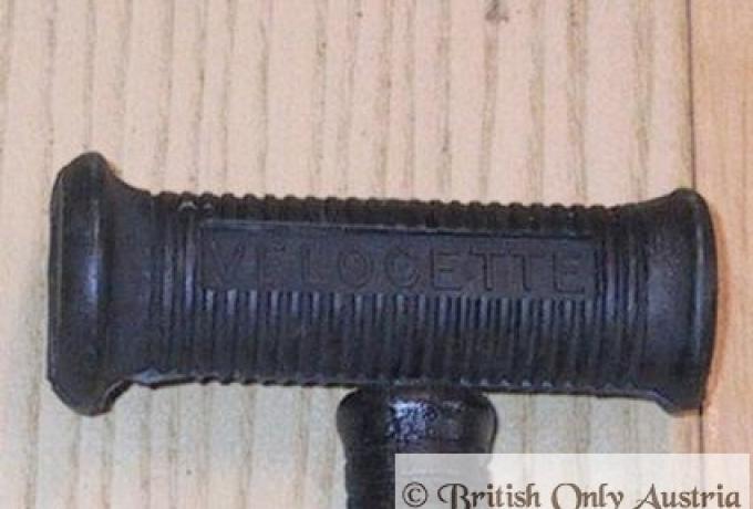 Velocette Kickstart / Fußrastgummi  geschlossen