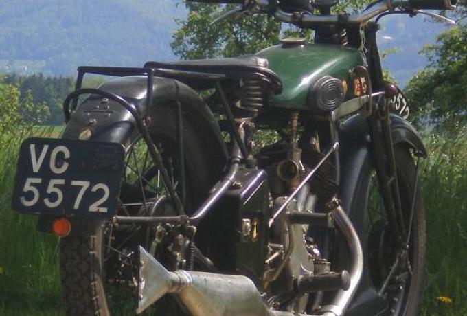 BSA Sloper 500 cc SV/Banbury History 1930 