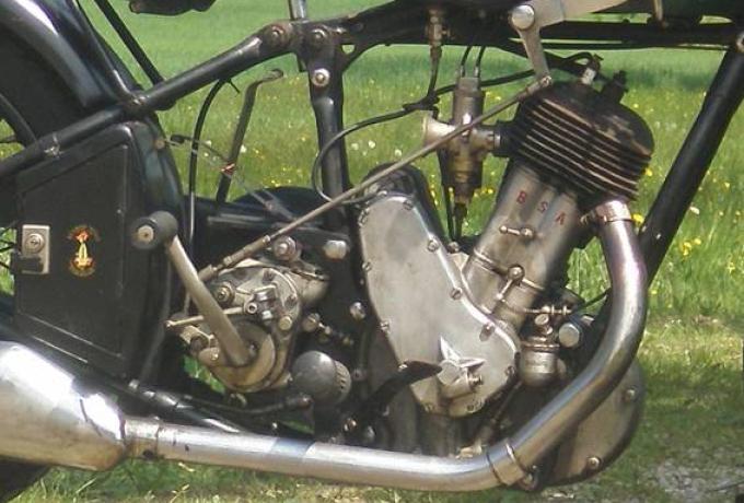 BSA Sloper 500 cc SV/Banbury History 1930 