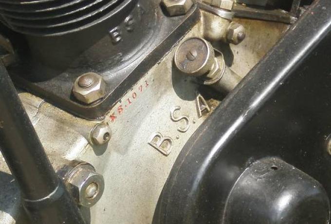 BSA Sloper 500 cc SV/Banbury History 1930 