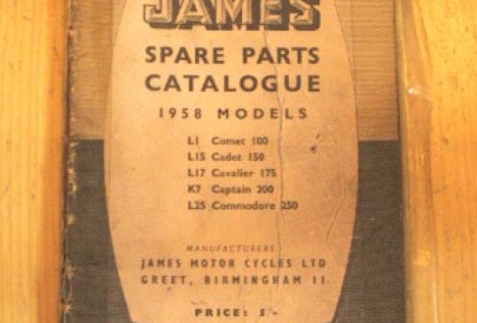 James Spareparts Catalogue