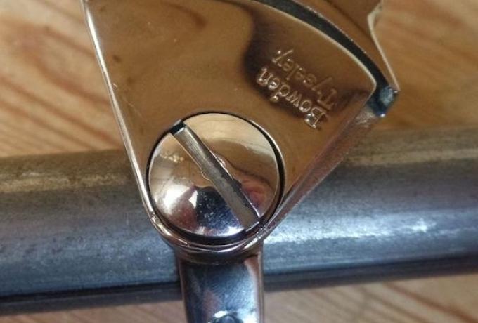 Amal Bowden Vintage Style Lever – Chromed Brass Dual Air/Mag, 7/8" RH, BSA Triumph