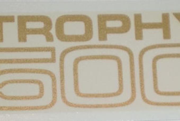 Triumph "Trophy 500" Panel Abziehbild ab 1970