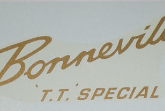 Triumph "Bonneville T.T. Special" Panel Transfer 1968-69