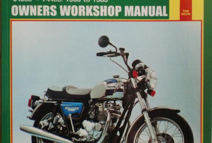 Triumph 650 & 750 2-valve Unit Twins 1963-1983 Owners Workshop Manual