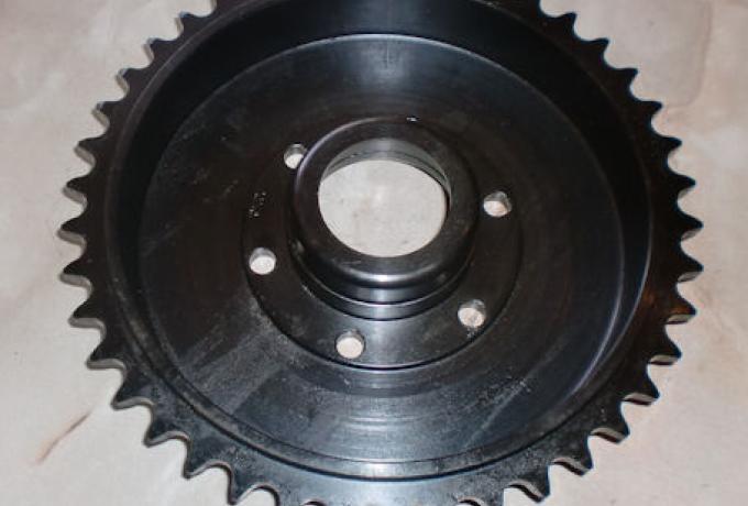 BSA B31/B33 Plunger Wheel Sprocket/Brake Drum 42T. 