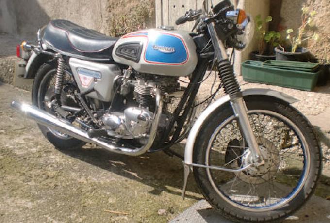 Triumph Bonneville 750cc Silver Jubilee 1977