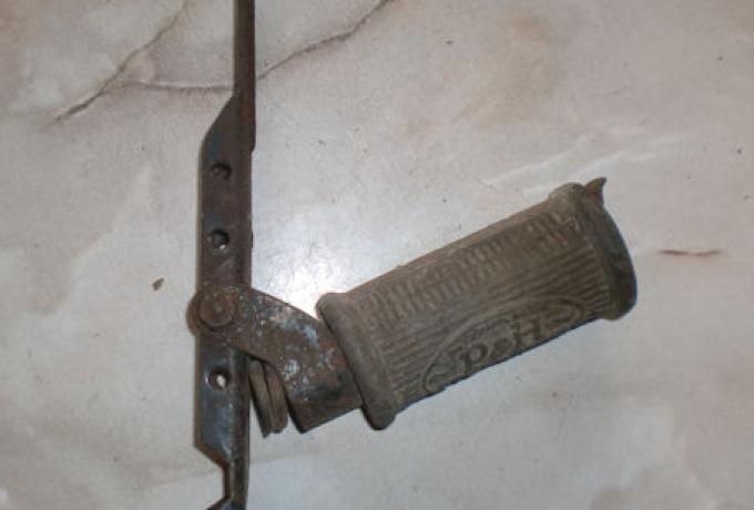 Rear Pillion Footrest used