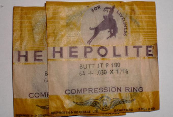 Hepolite Piston Ring 64 +030 x 1/16"