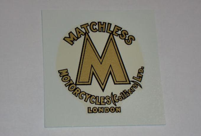 Matchless Motorcycles (Colliers) London Tank Top Transfer 1930-34