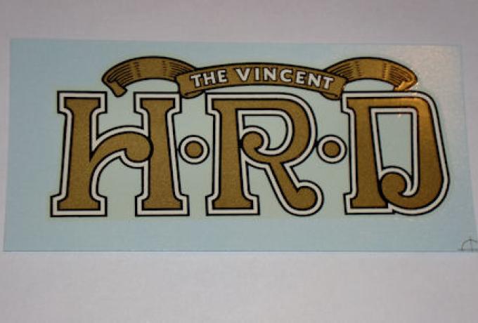 Vincent HRD Abziehbild für Tank vor 1950