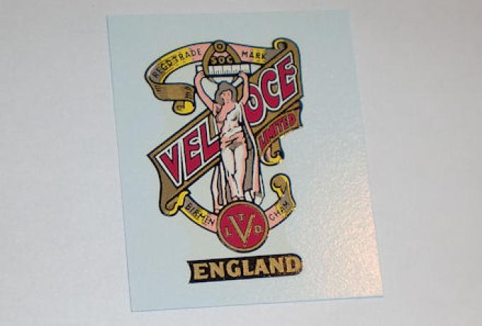 Velocette Ltd. Lady, Transfer for Headstock to 1971