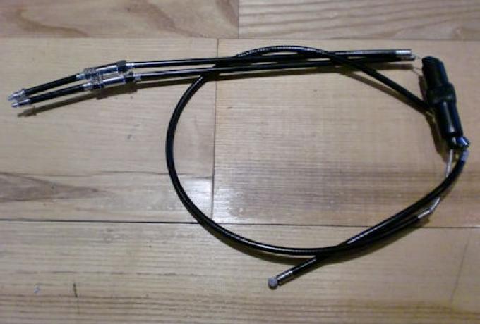 Triumph Throttle or Air Cable Assembly with Junction Box-Low Bar- 