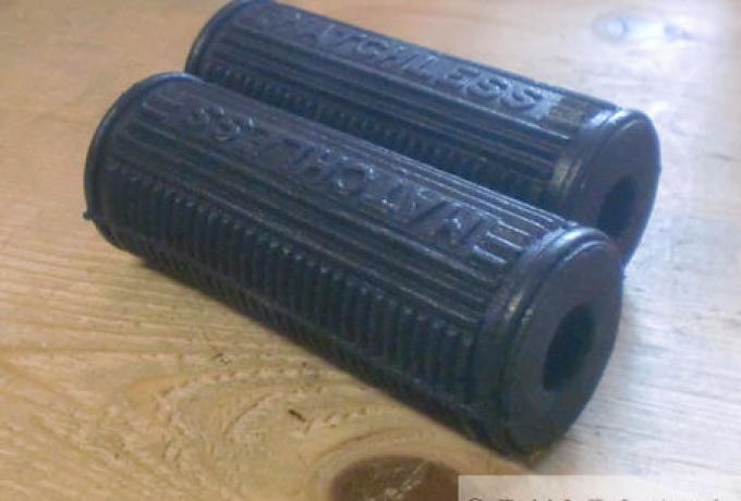 Matchless Footrest Rubbers open end /Pair