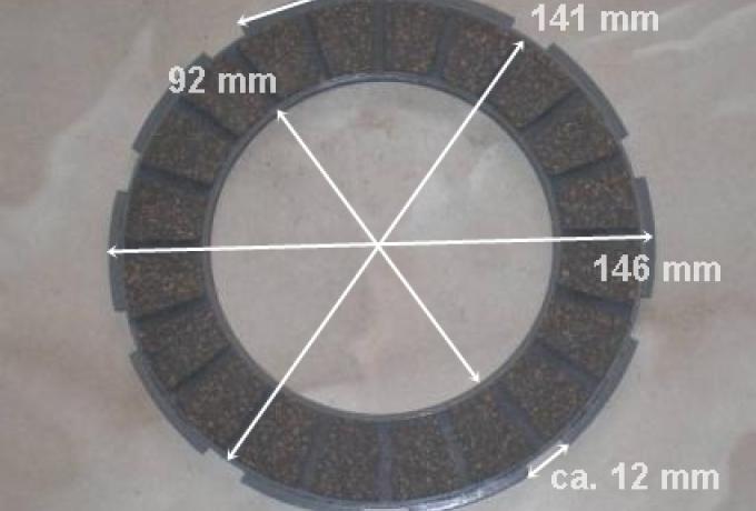 AJS/Matchless Clutch Friction Plate Burman Gearbox