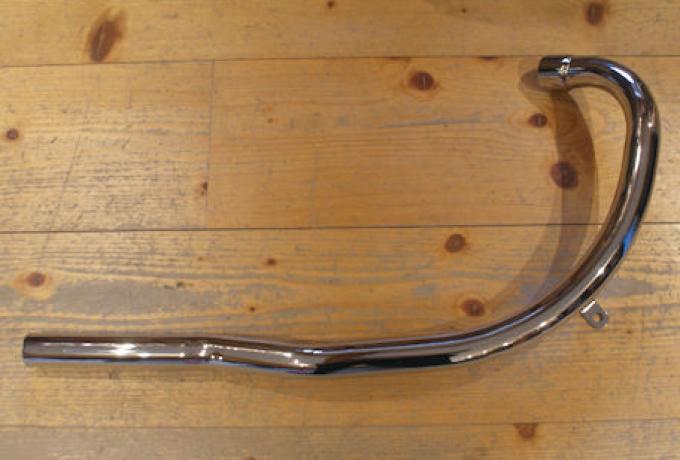 Ariel 500/350ccm Mod. VH,NG,N.H. Single Exhaust Pipe over stub/swing arm 