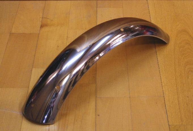 Triumph Front Mudguard T140D Chrome. Bobber.